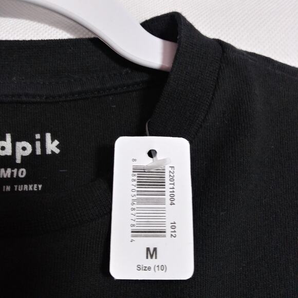 KidPik Future Is Now Black Long Sleeve Tee Size M - Picture 6 of 7